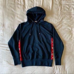 Navy Champion Stripe Sweatshirt